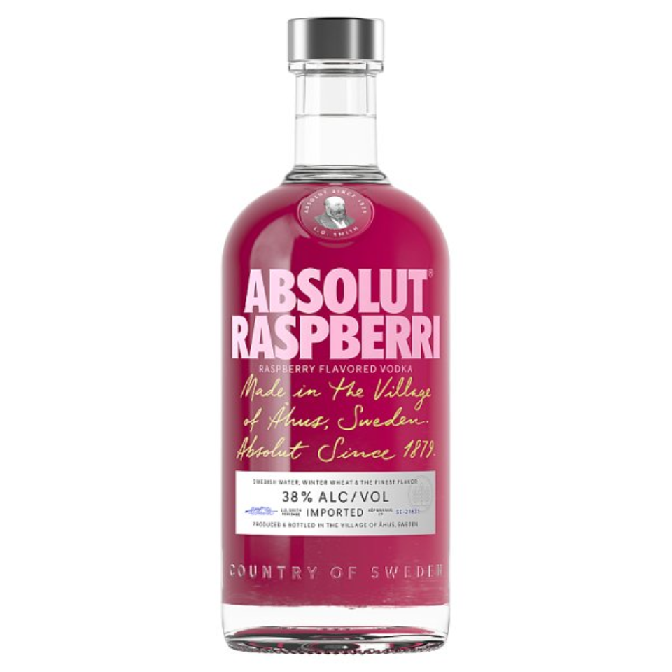 Absolut Raspberry Flavoured Vodka 70cl