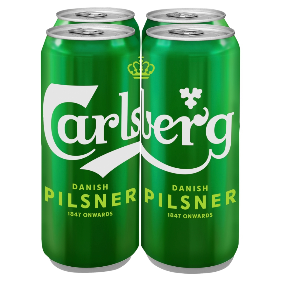 Carlsberg Danish Pilsner 4 x 440ml