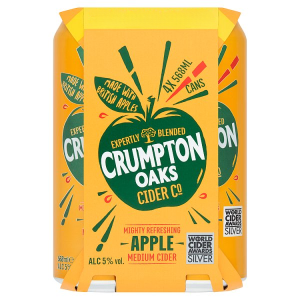 Crumpton Oaks Apple Cider 568ml