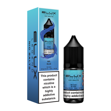 Elux Legend Mr Blue (Mixed Berries) Nic Salt 10ml - Vapesdirect