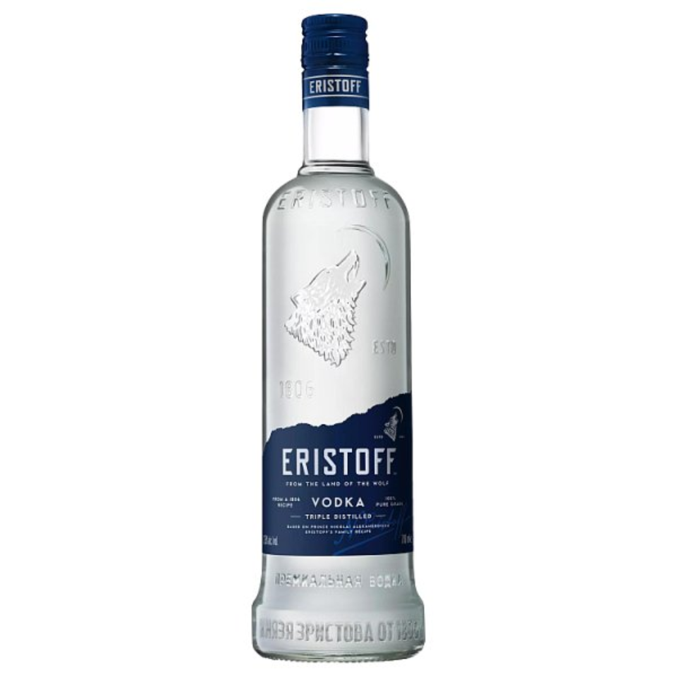 ERISTOFF Original Pure Grain Vodka 70cl