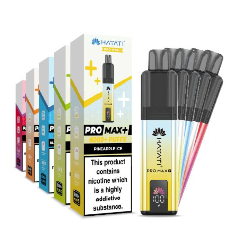 Hayati Pro Max+ 6000 Puffs Pod Vape Kit - Vapesdirect
