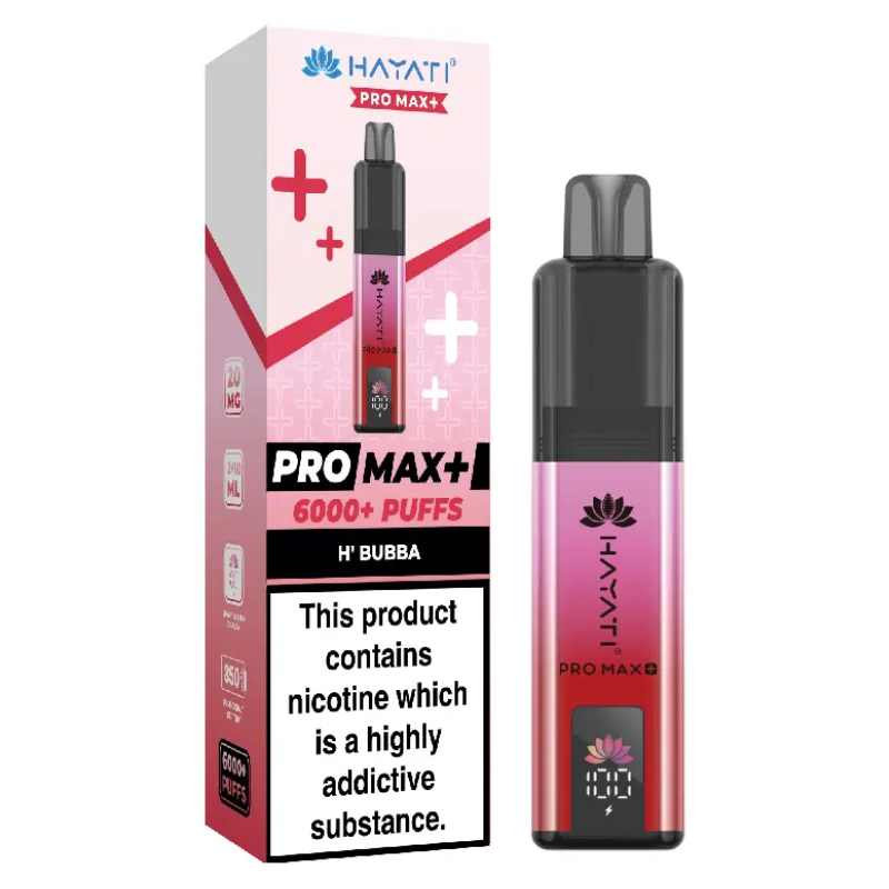 Hayati Pro Max+ 6000 Puffs Pod Vape Kit - Vapesdirect