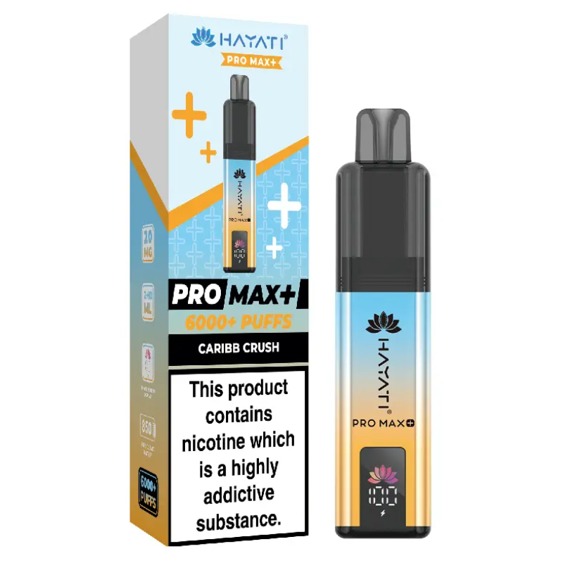 Hayati Pro Max+ 6000 Puffs Pod Vape Kit - Vapesdirect