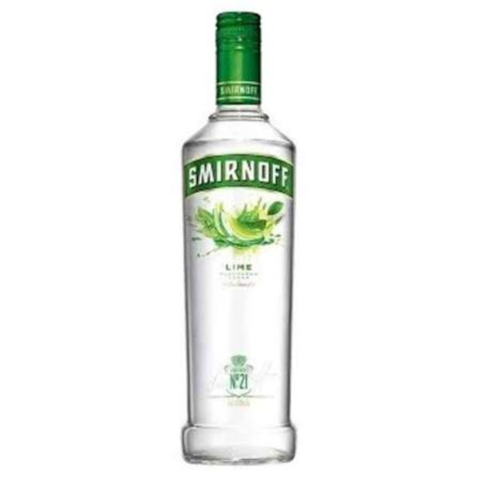 Smirnoff Lime Flavoured Vodka 70cl