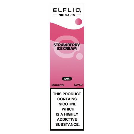 ElfLiq ELiquid By Elf Bar 10ml Strawberry Snoow - Vapesdirect