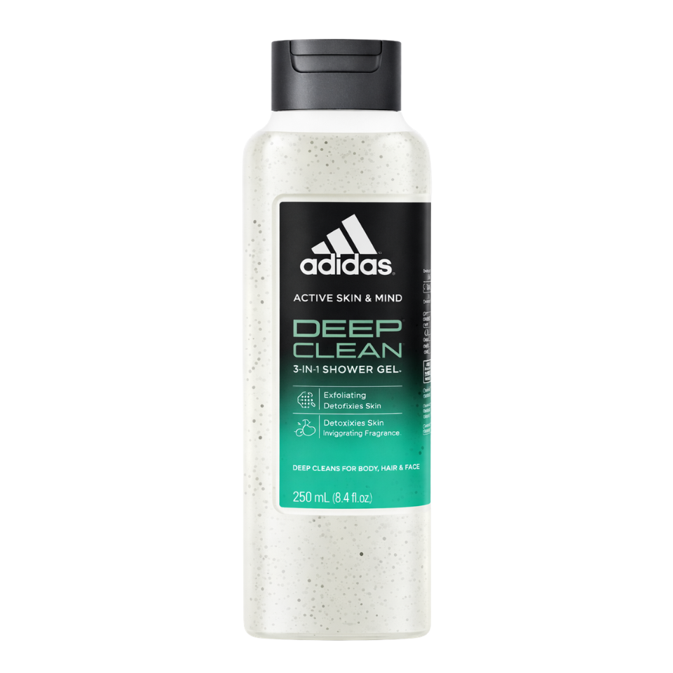 Adidas 250ml Shower Gel Deep Clean