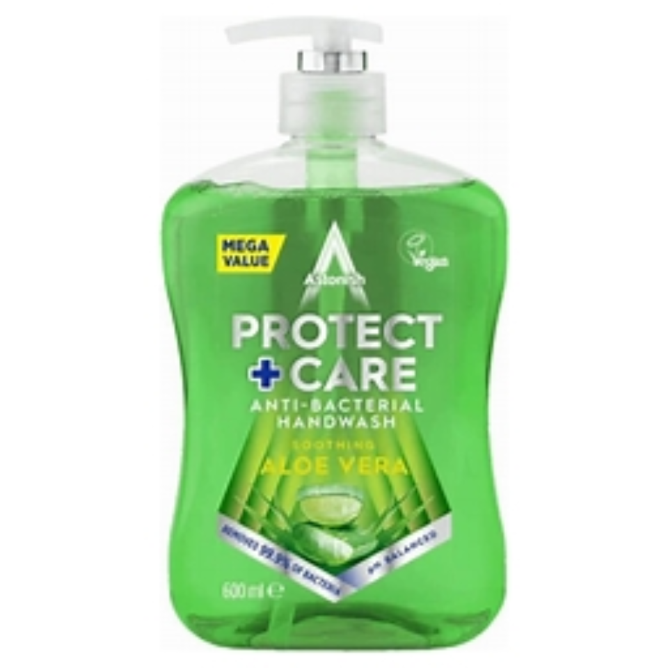 Astonish Care Antibacterial Hand Wash Aloe Vera 600ml