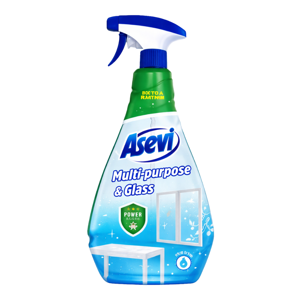 Asevi Multi Purpose and Glass Cleaner 750ml