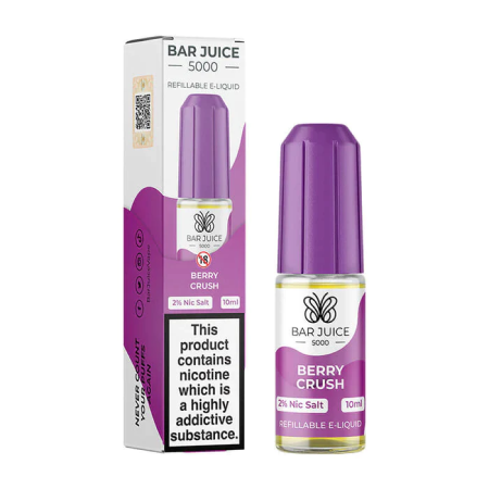 Bar Juice 5000 Berry Crush Nic Salt 10ml - Vapesdirect