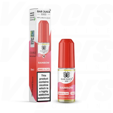 Bar Juice 5000 Rainbow Nic Salt 10ml - Vapesdirect