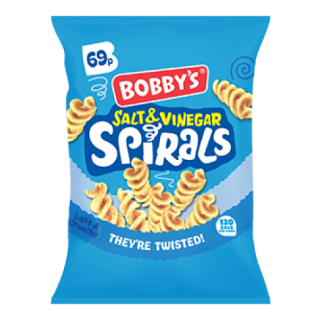 Bobbys Spirals Salt & Vinegar