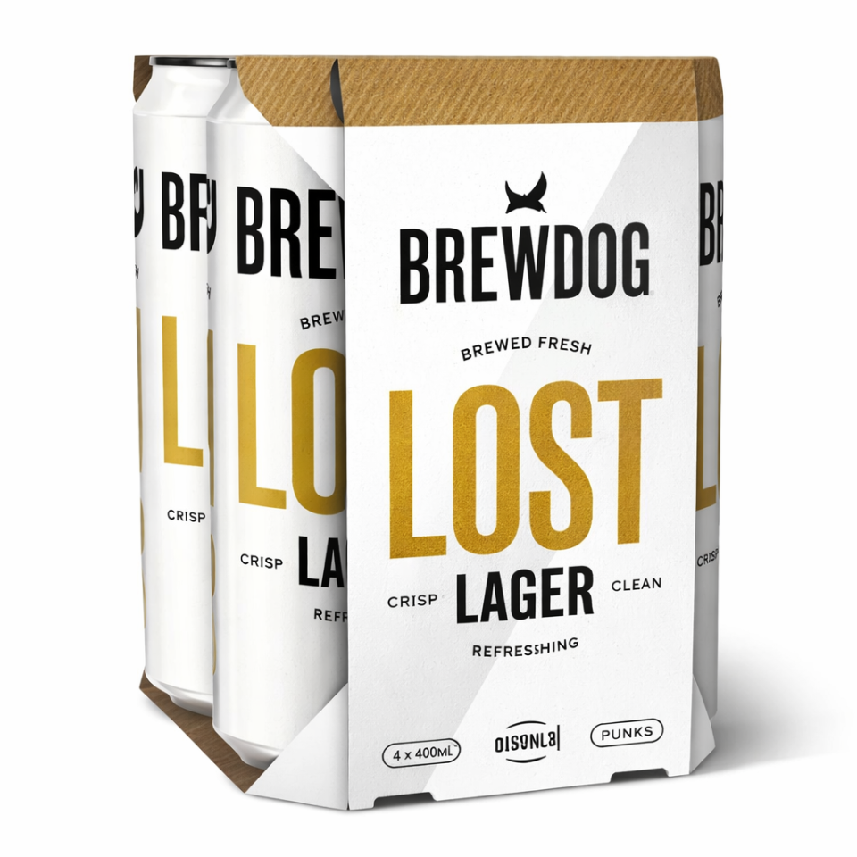 BrewDog Lost Lager 4 x 568ml