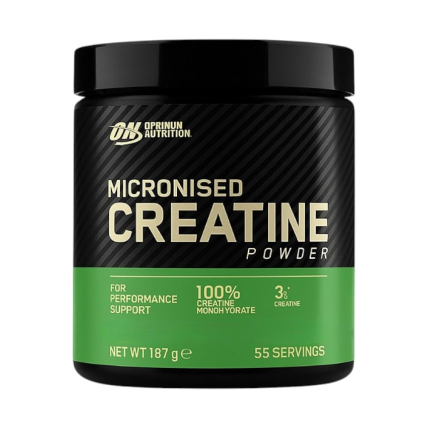 Optimum Nutrition Micronised Creatine Powder 187g (Unflavoured) - Vapesdirect