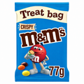 M&M's Crispy Milk Chocolate Bites Pouch Bag 77g