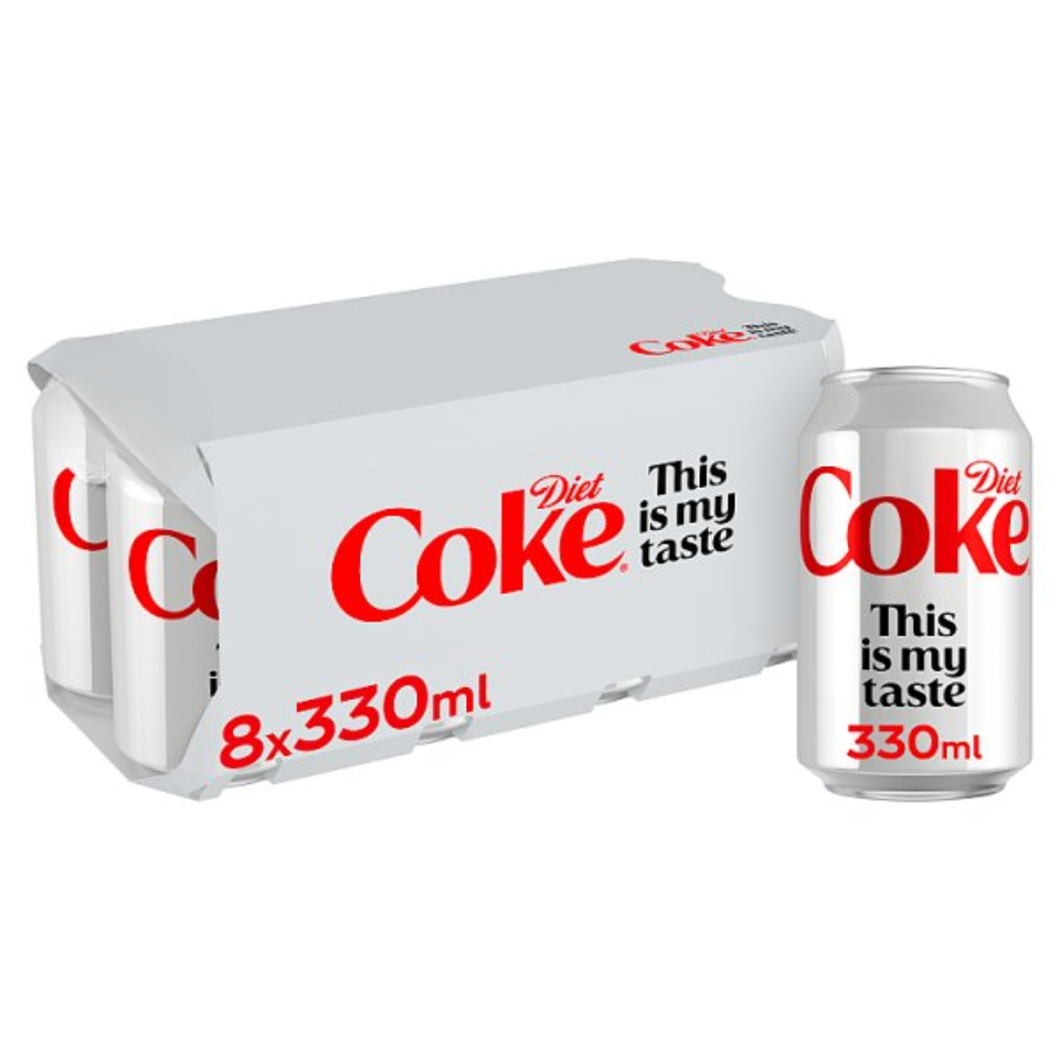 Diet Coke 8 x 330ml