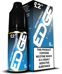 Edge Eliquid British Tobacco - vapesdirect