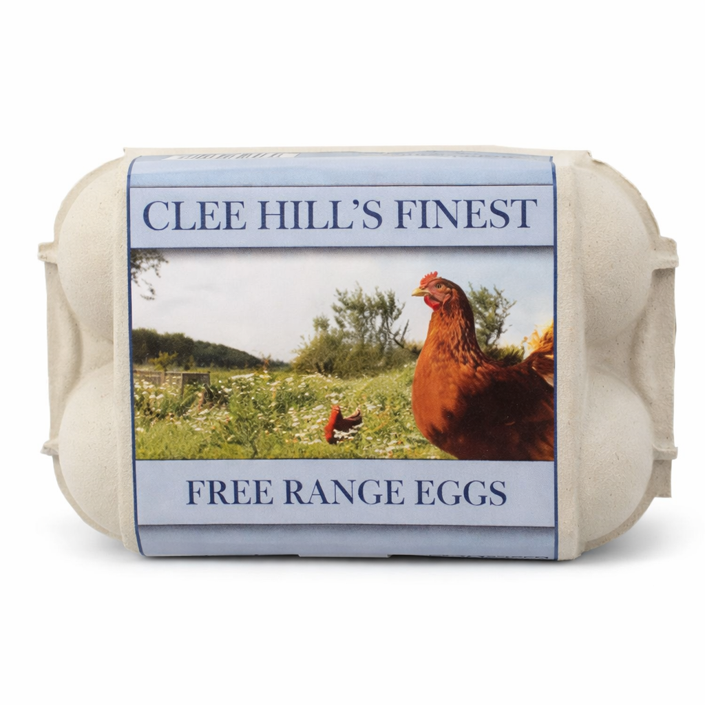 Clee Hill's Finest Free-Range Large Eggs (6 Pack)