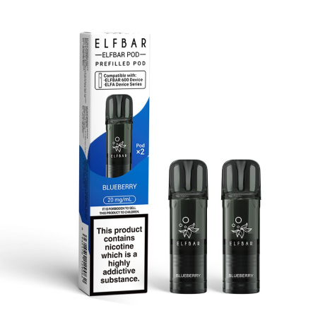 Elf Bar 600 Prefilled Replacement Pods - Vapesdirect