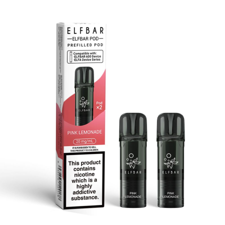 Elf Bar 600 Prefilled Replacement Pods - Vapesdirect
