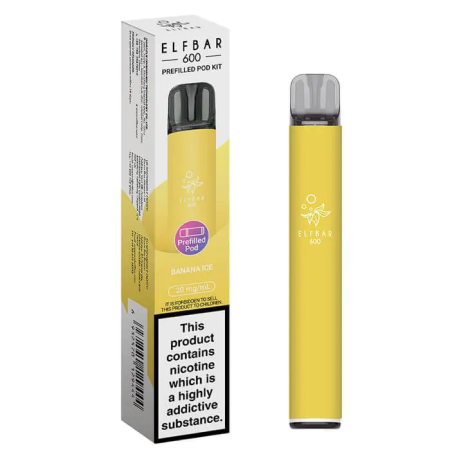 Elf Bar 600 Prefilled Pod Kit - Vapesdirect