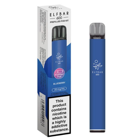 Elf Bar 600 Prefilled Pod Kit - Vapesdirect