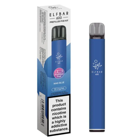 Elf Bar 600 Prefilled Pod Kit - Vapesdirect
