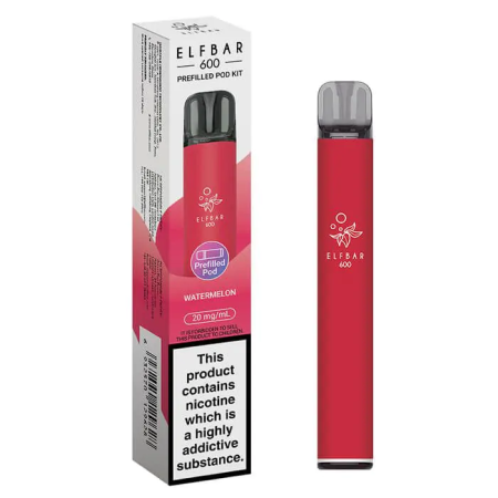 Elf Bar 600 Prefilled Pod Kit - Vapesdirect