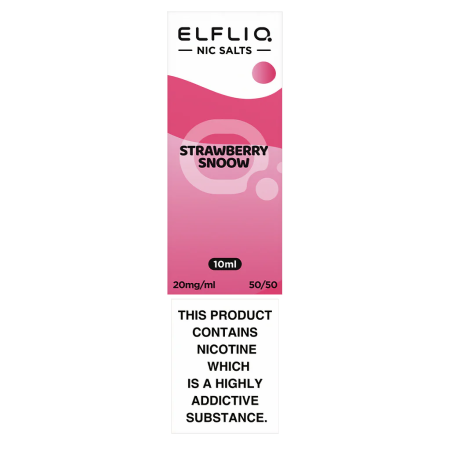 ElfLiq ELiquid By Elf Bar 10ml Strawberry Snoow - Vapesdirect