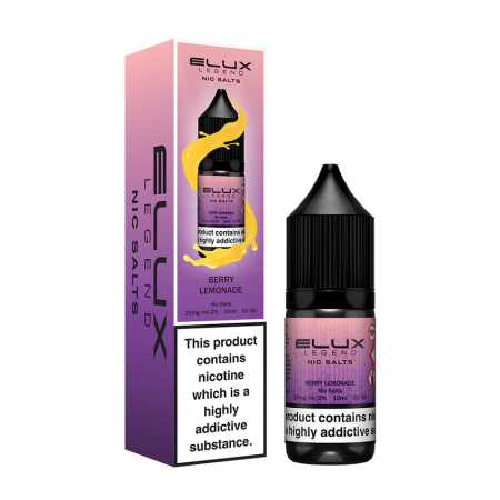 Elux Legend Berry Lemonade Nic Salt 10ml - Vapesdirect