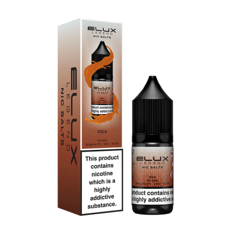 Elux Legend Cola Nic Salt 10ml - Vapesdirect