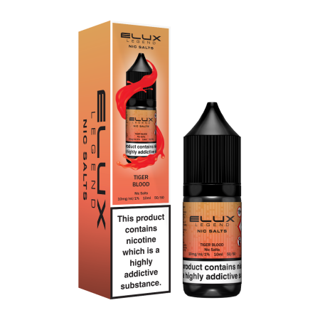 Elux Legend Tiger Blood Nic Salt 10ml - Vapesdirect