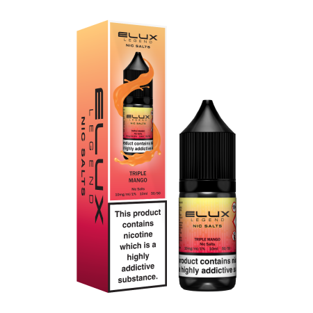 Elux Legend Triple Mango Nic Salt 10ml - Vapesdirect