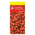 Euro Shopper Cranberry Juice 1ltr