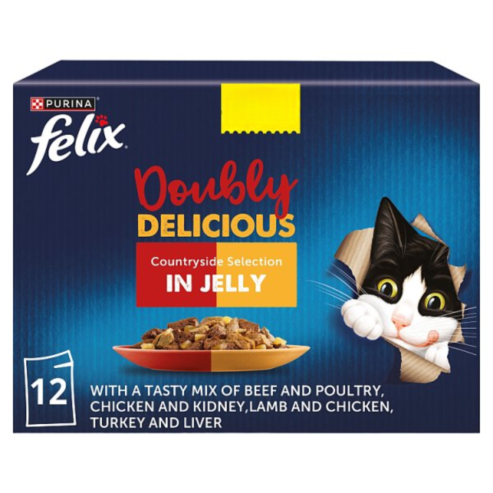 Felix As Good As It Looks Doubly Delicious Countryside 12 x 85g