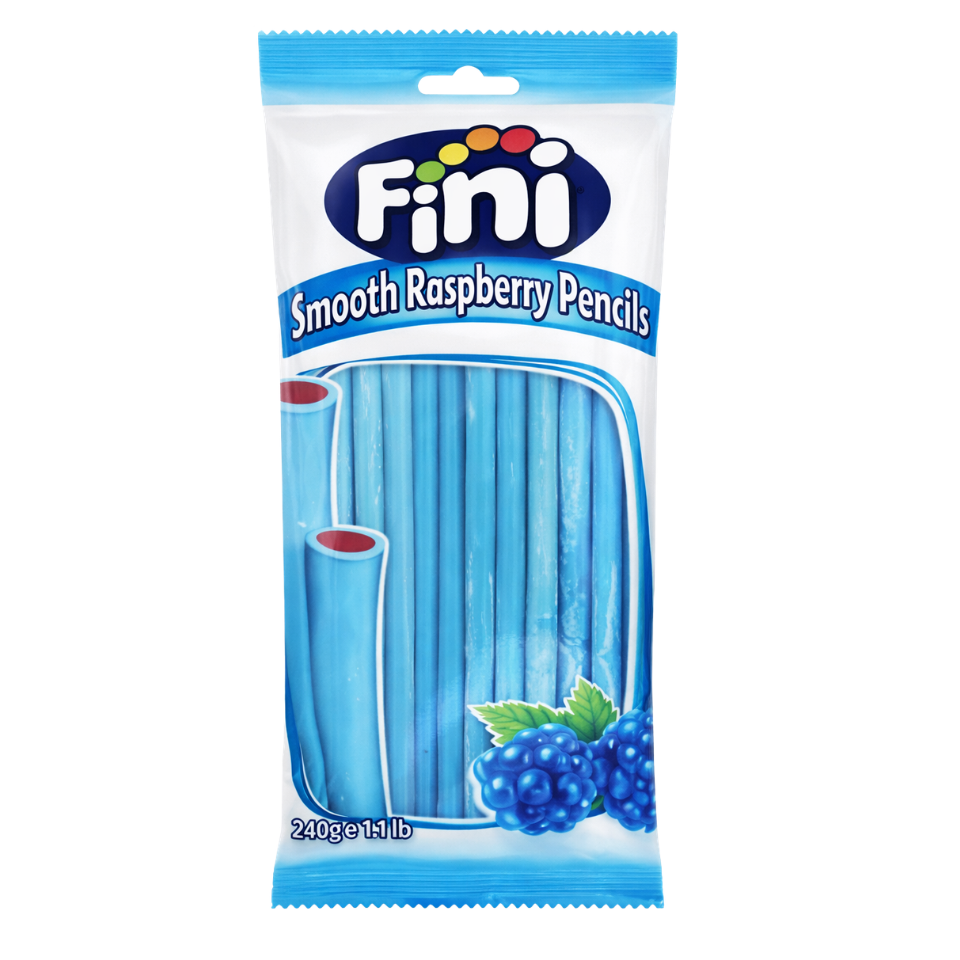 Fini Raspberry Pencils 140g