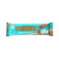 Grenade salted caramel protein bar on a white background