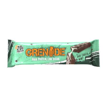 grenade bar dark choc mint