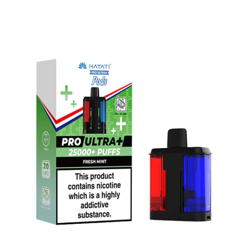Hayati Pro Ultra 25000 Prefilled Pod + Refills - Vapesdirect