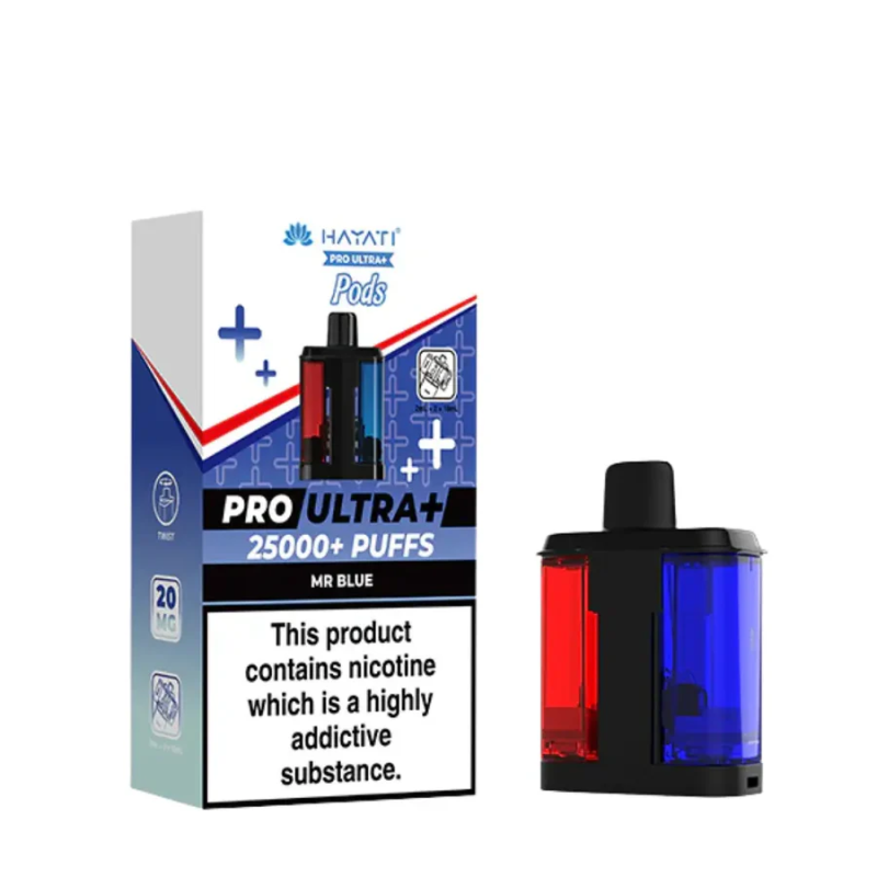 Hayati Pro Ultra 25000 Prefilled Pod + Refills - Vapesdirect