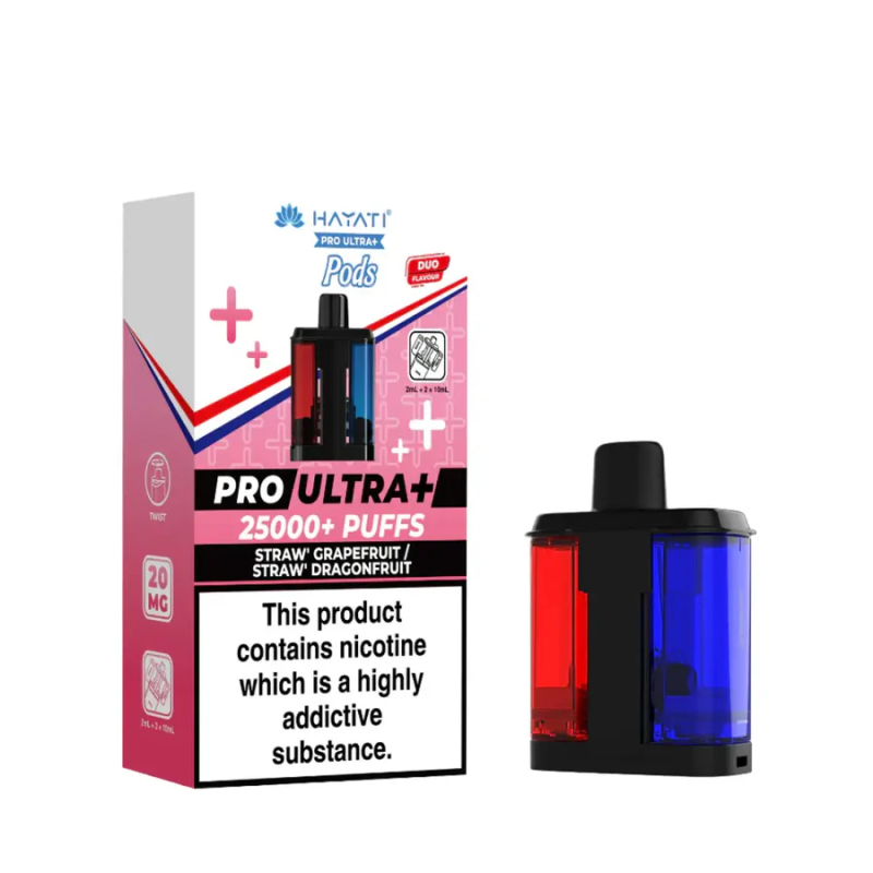 Hayati Pro Ultra 25000 Prefilled Pod + Refills - Vapesdirect