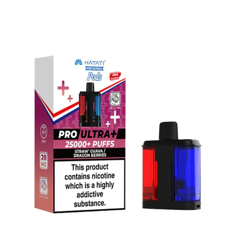 Hayati Pro Ultra 25000 Prefilled Pod + Refills - Vapesdirect