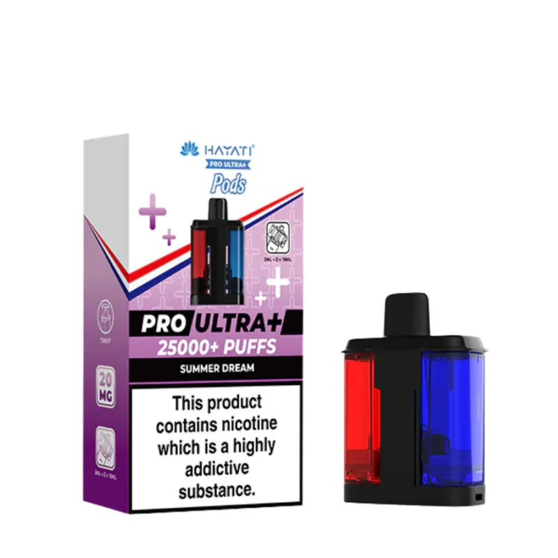 Hayati Pro Ultra 25000 Prefilled Pod + Refills - Vapesdirect