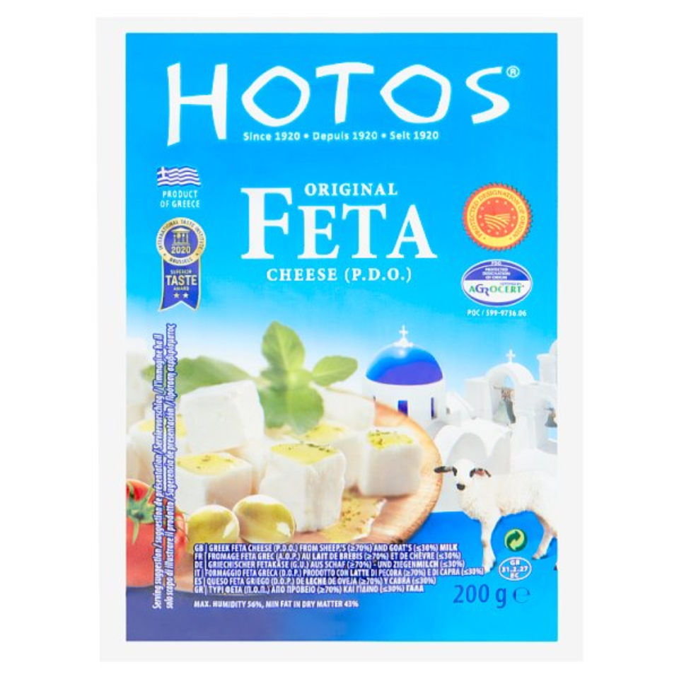 Hoto Greek Feta Cheese 200g