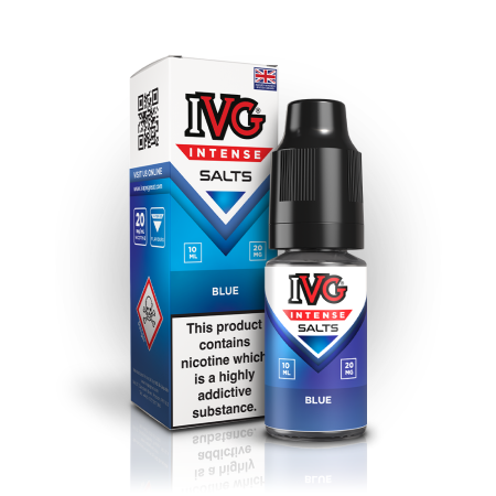 Blue Nic Salt by IVG Intense – 10ml E-Liquid - Vapesdirect