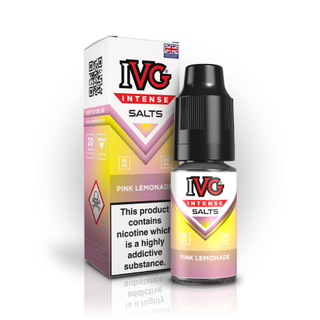 Pink Lemonade Nic Salt by IVG Intense – 10ml E-Liquid - Vapesdirect