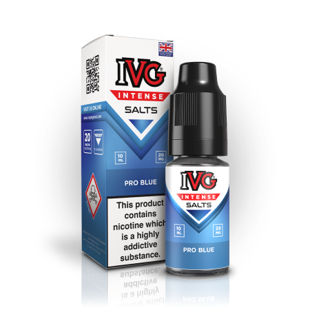 Pro Blue Nic Salt by IVG Intense – 10ml E-Liquid - Vapesdirect