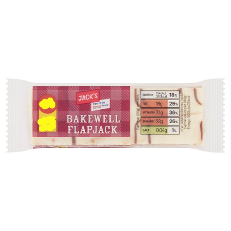 Jacks Bakewell Flapjack 85g