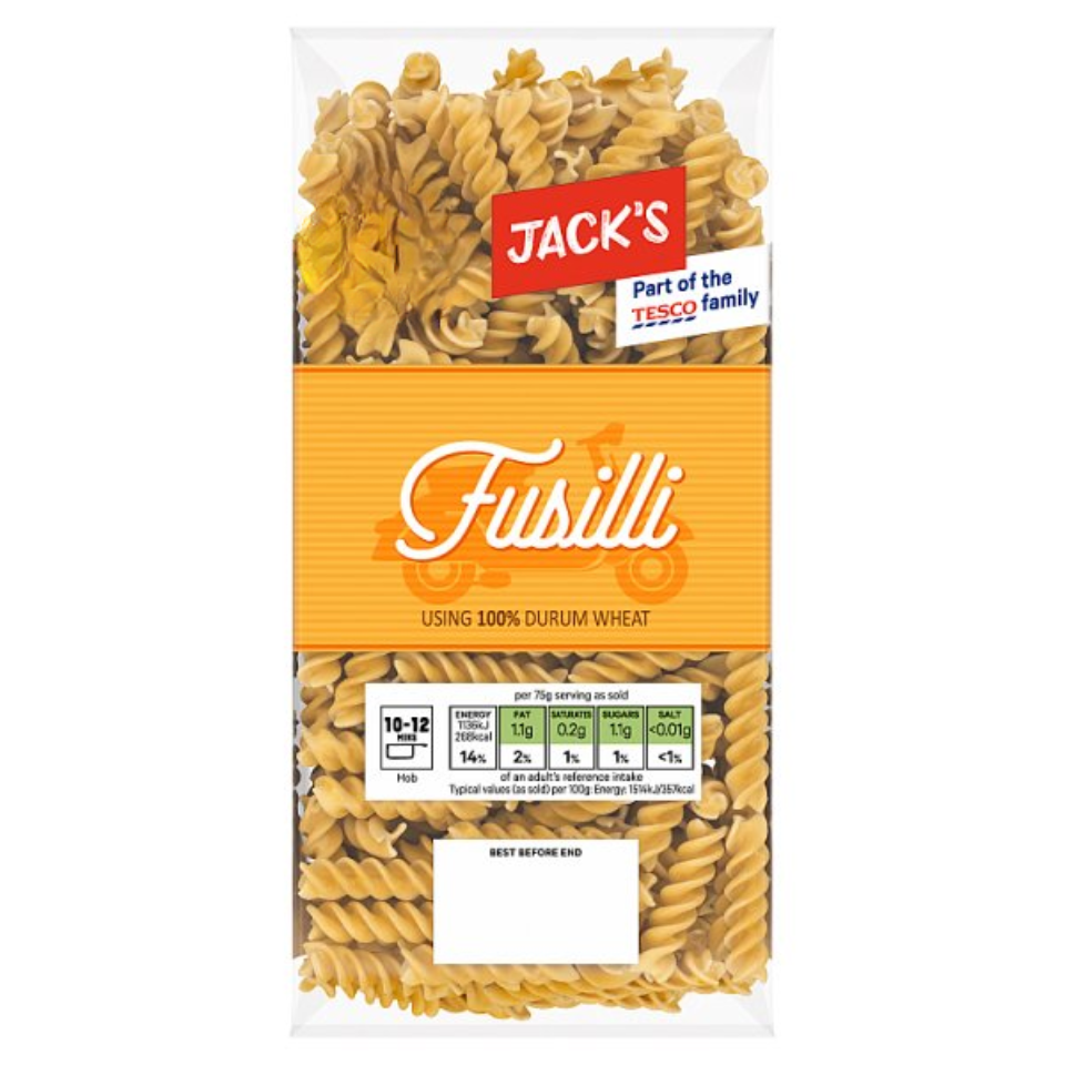 Jack's Fusilli 500g