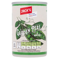 Jack's Garden Peas in Water 300g